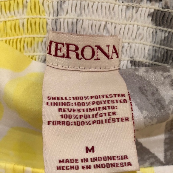 MERONA Pineapple Print Pleated Skirt w/Pockets - Picture 5 of 6